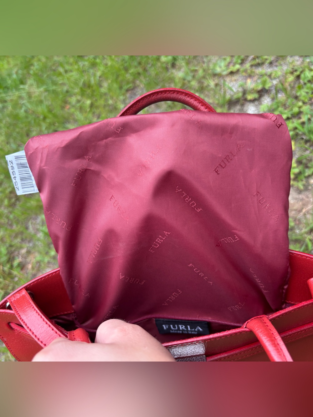 Furla Leather Crossbody Tote Bag - Picture 9 of 17